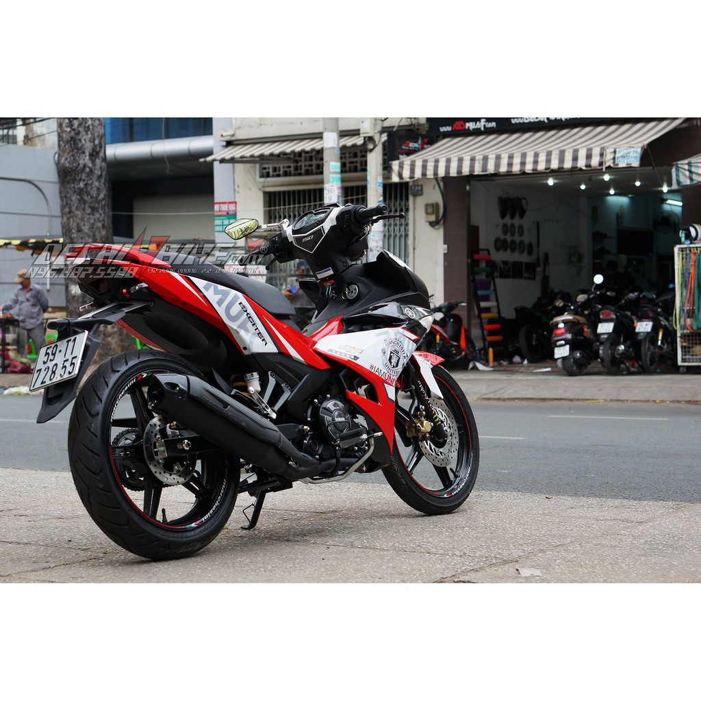[D4B-Tem chuẩn xịn] Tem trùm xe Exciter 150 MANCHESTER UNITED