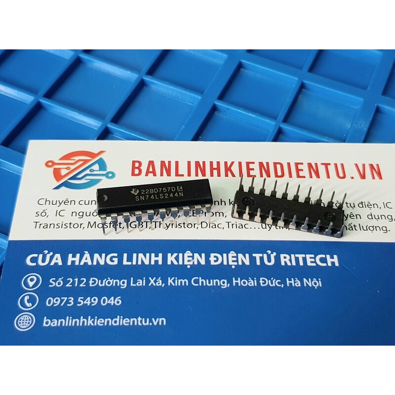 [ Combo 4 Chiếc ] SN74LS244N, 74LS244 IC số DIP-20