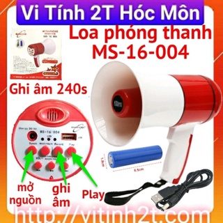 Loa Phóng Thanh Ghi Âm, Phát Lại Có Cổng Usb MS-16-004