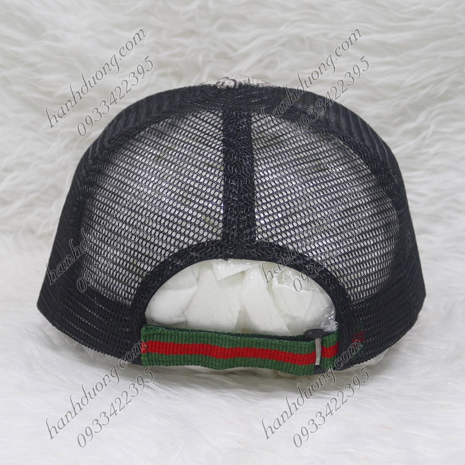 Nón kết lưới thêu họa tiết đầu cọp ngầu mũ lưỡi trai lưới thời trang cá tính phù hợp cả nam và nữ