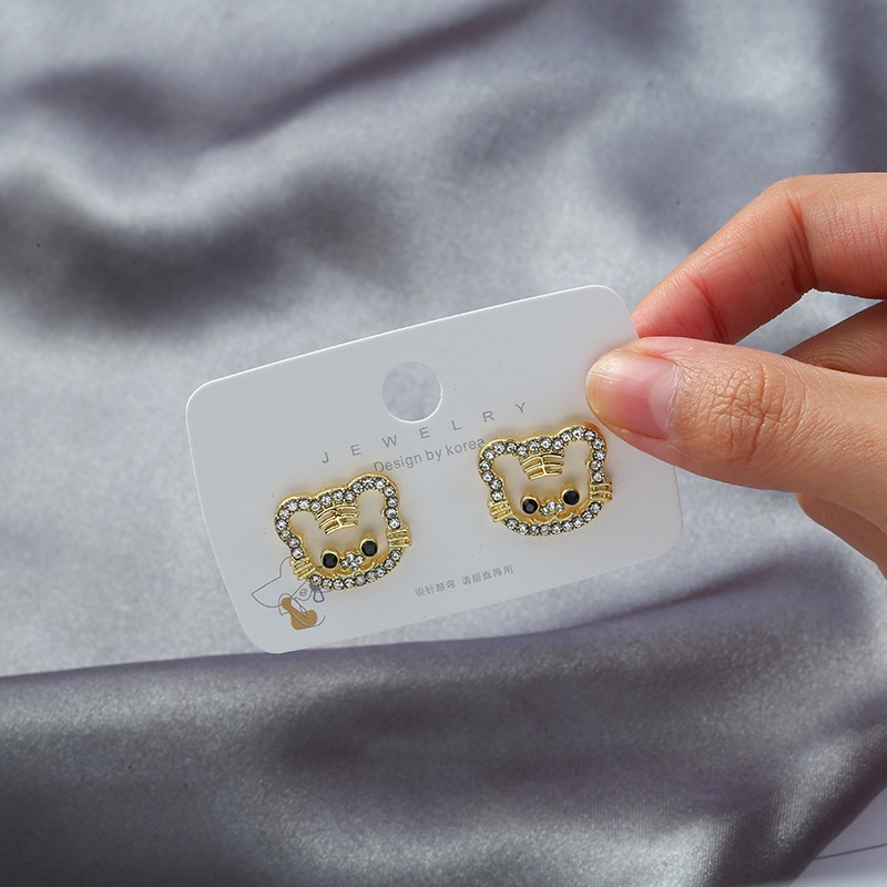 Bông Tai Hình Con Hổ Thời Trang Đơn Giản Cho Nữ