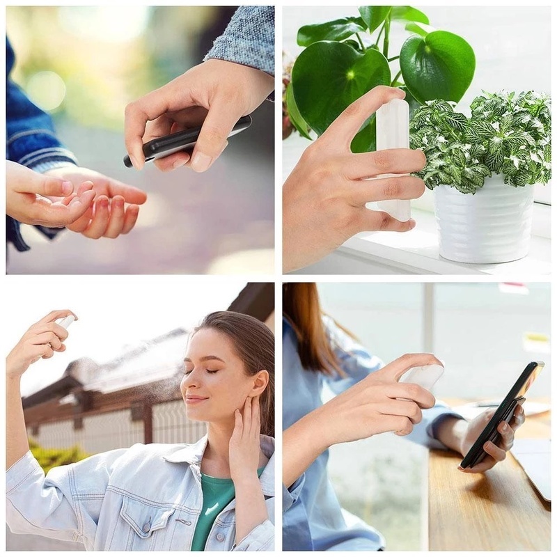 Chai Đựng Nước Hoa Dạng Xịt Bằng Nhựa Dùng Khi Đi Du Lịch 20ml