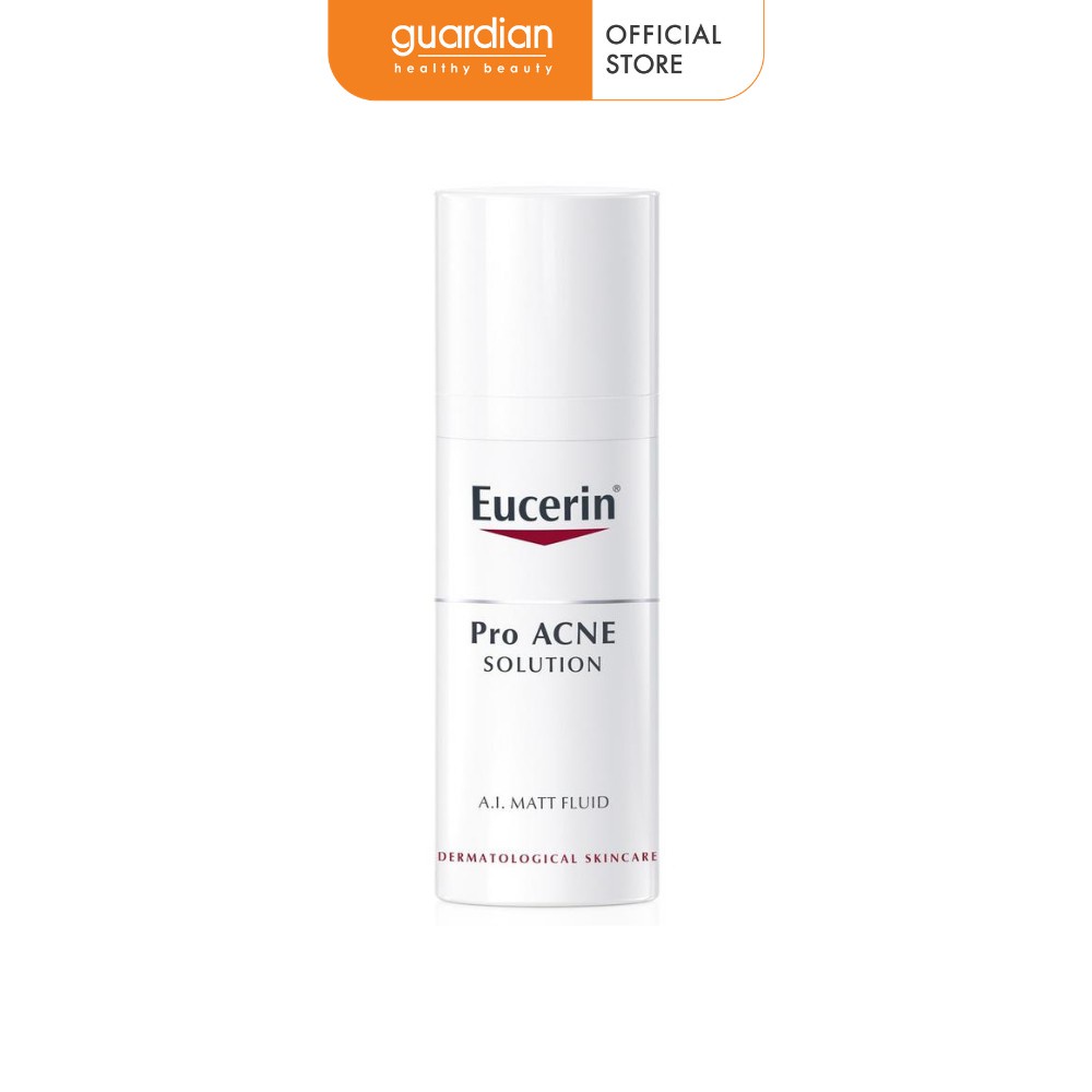 Kem Dưỡng Ẩm, Kiểm Soát Nhờn, Ngừa Mụn EUCERIN Pro Acne Matt Fluid 50Ml