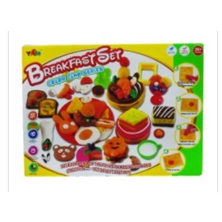 Đồ chơi đất nặn đồ ăn buổi sáng an toàn tuyệt đối