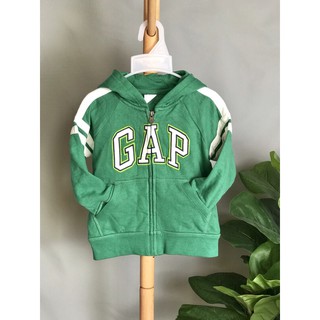 Áo khoác Trẻ Em Hiệu Gap Thêu (tay phối sọc trắng)