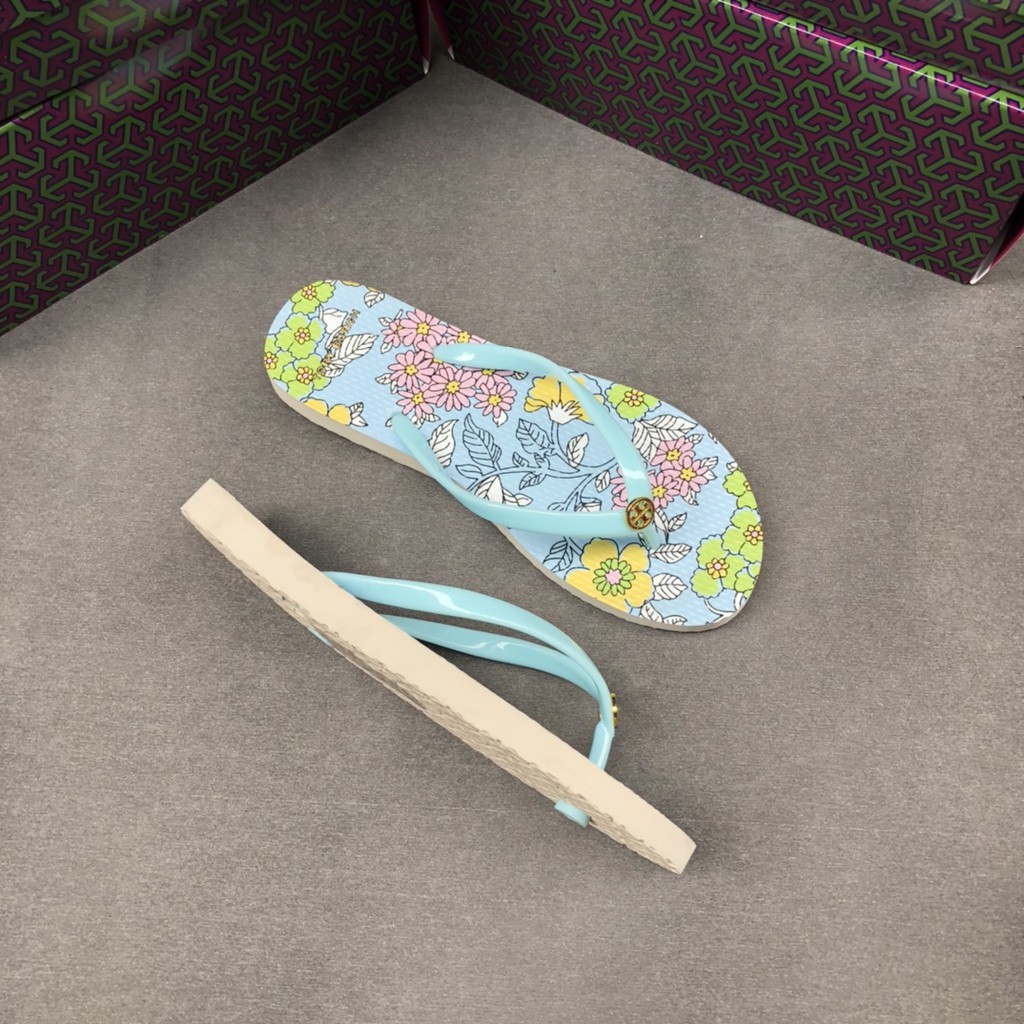 TORY BURCH (T B) Mùa hè mới 2021 dành cho phụ nữ dốc với dép tông đế bằng dép | BigBuy360 - bigbuy360.vn