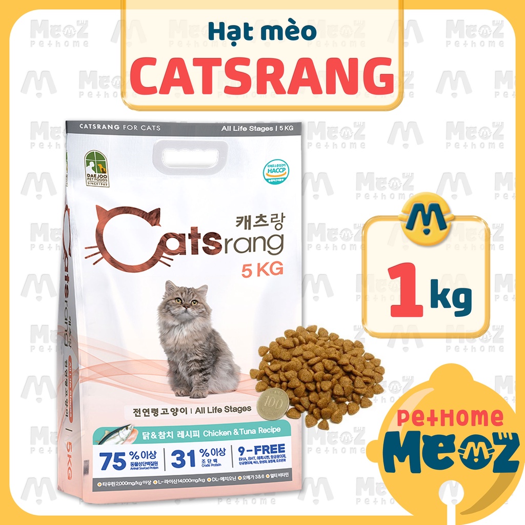 Catsrang 1kg - Hạt mèo Hàn Quốc Catsrang Catseye 1kg
