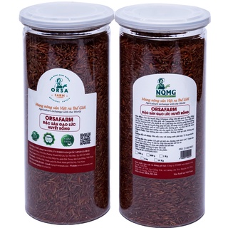 Gạo Lức Huyết Rồng OrSaFarm Vitamin – Gạo Lứt Gạo Đỏ Red Rice 800gram