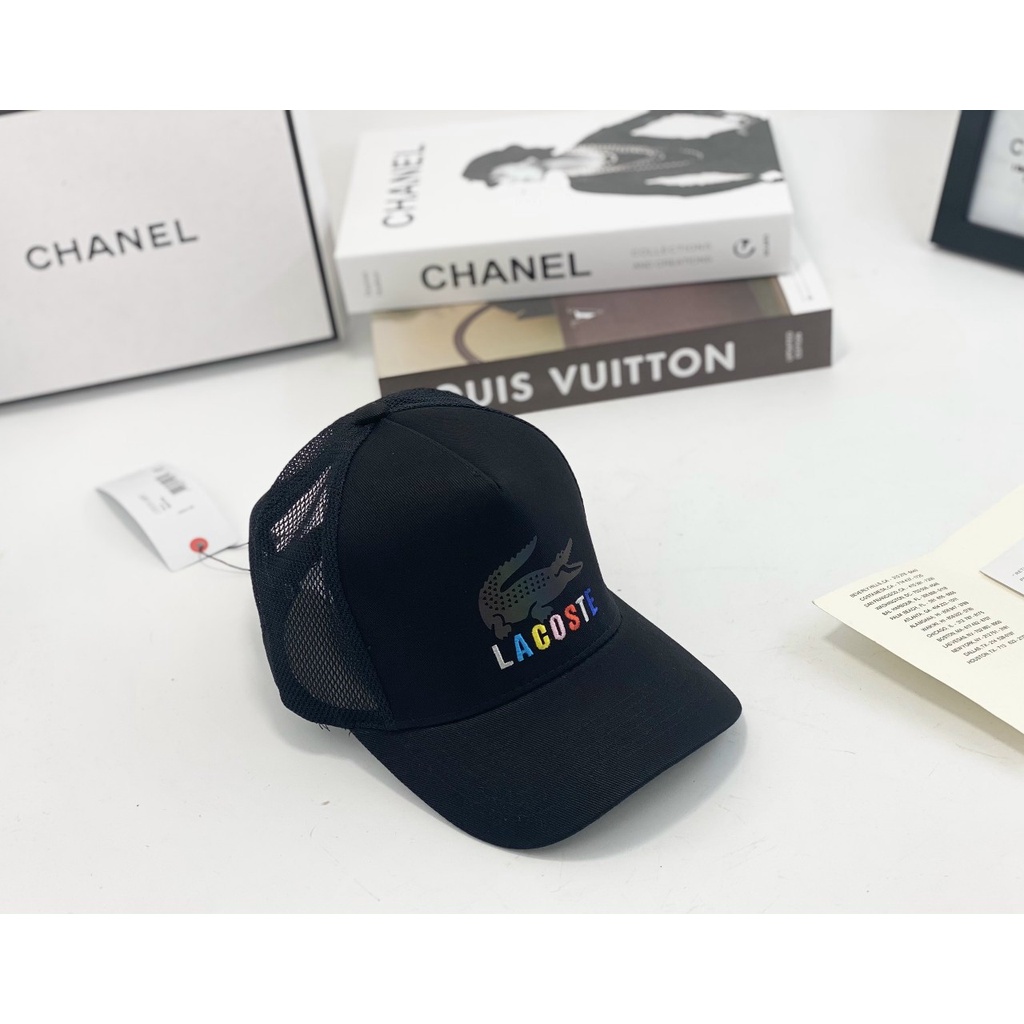 MŨ LƯỠI TRAI XUẤT KHẨU - NÓN KẾT LACOSTE PHẢN QUANG - TXGS-N254