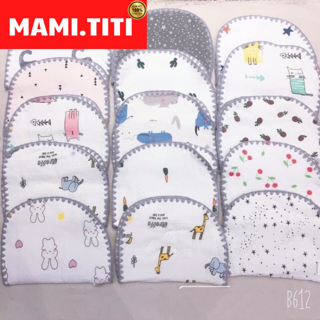 gối cho bé, gối xô Sợi Tre Mềm Mịn 10 Lớp - MAMI.TITI