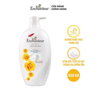 Sữa tắm Enchanteur trắng da 650g