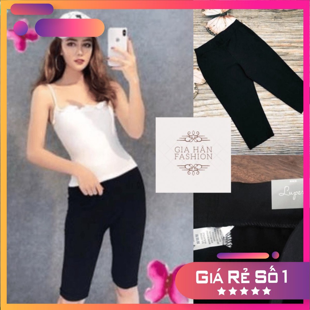 Mã 140 Quần Legging Ngố Luper (Mặc ở nhà, tập gym, yoga, tập thể dục, thể thao )