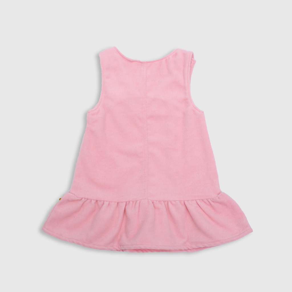 Yếm Nhung Bé Gái Bee Kids Chất Liệu Nỉ Nhung Dày Dặn , Ấm Áp (1-5 Tuổi) 1YN00911ST