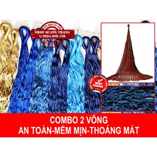 Combo 2 Võng treo du lịch 2 lớp