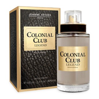 Nước hoa Pháp EDT Jeanne Arthes - COLONIAL CLUB LEGEND 100ml - Mùi hương gỗ