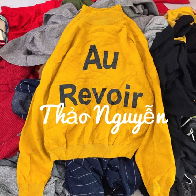 Áo len hoạ tiết