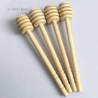 Muỗng gỗ múc mật ong tay cầm dài tiện dụng