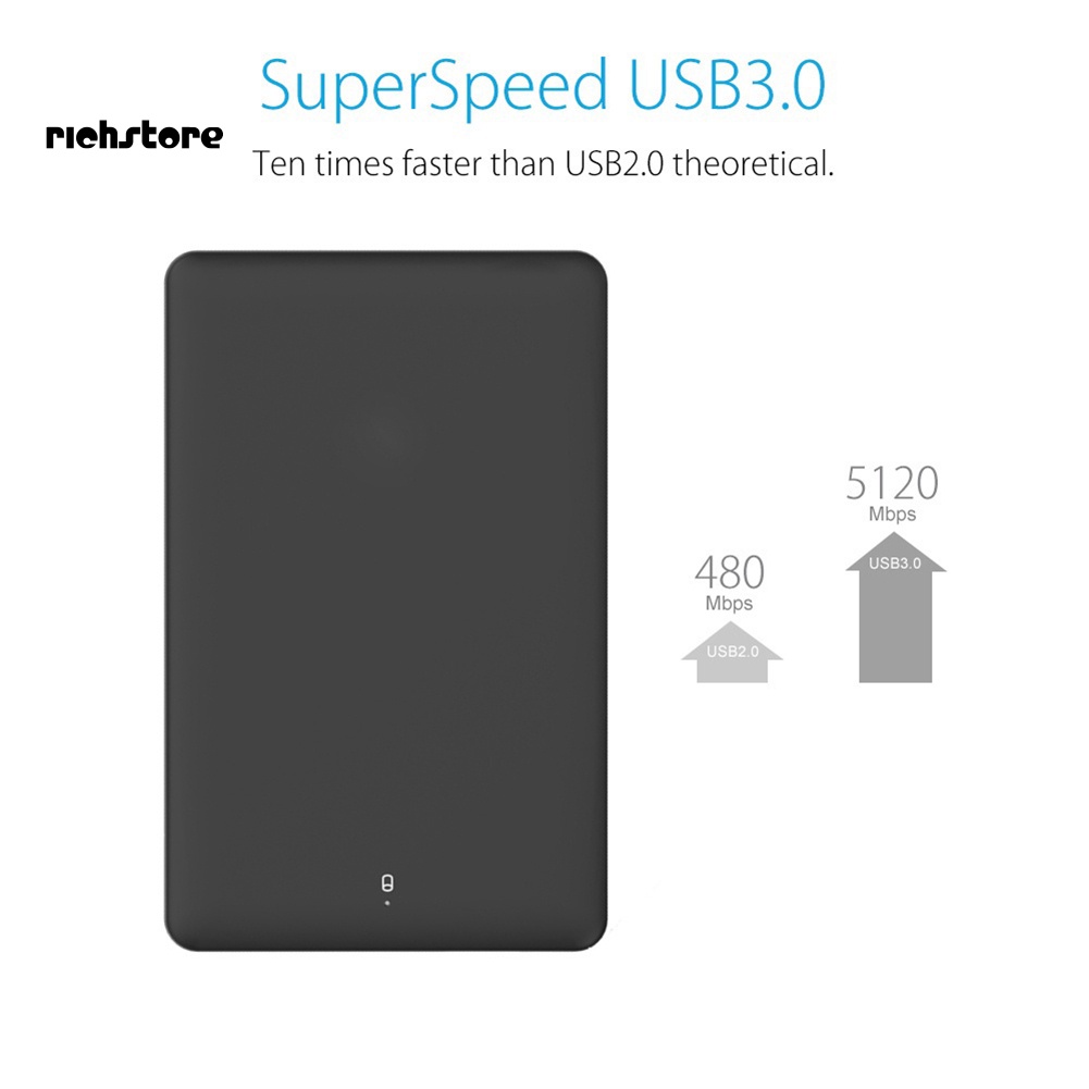 Hộp Đựng Ổ Cứng Ngoài 2.5inch Chuyển Từ 2TB SATA Sang Usb 3.0 SSD Ốp | BigBuy360 - bigbuy360.vn