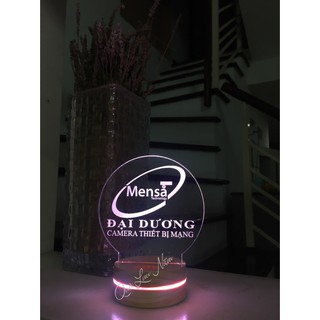 ĐÈN LED 3D in logo thương hiệu