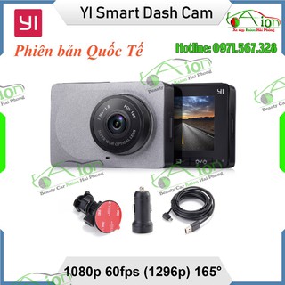 Camera hành trình Xiaomi Yi Car độ nét 2k góc quay 165 độ