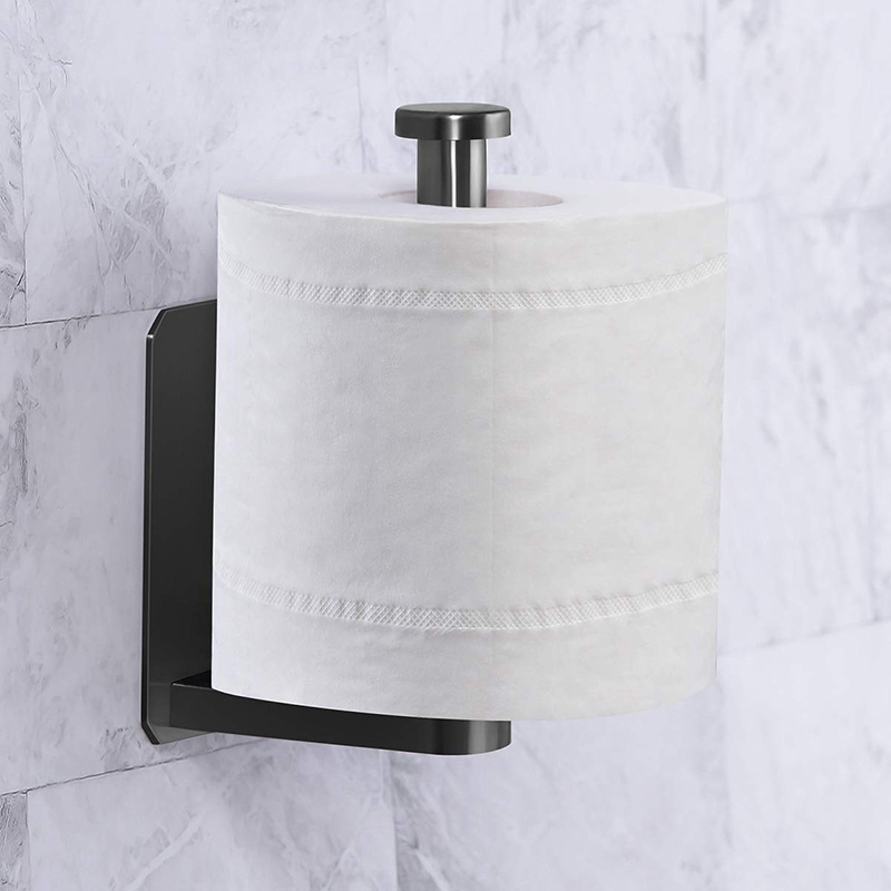 Giá treo cuộn giấy vệ sinh tự dính cho phòng tắm