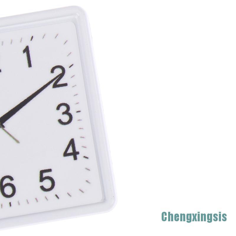 Đồng Hồ Treo Tường Mini Tỉ Lệ 1: 12 Dùng Để Trang Trí Nhà Búp Bê