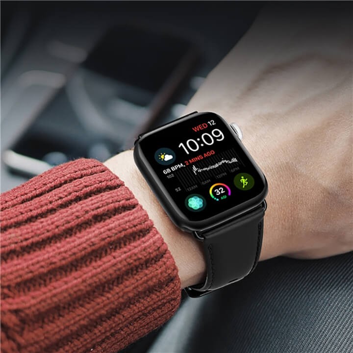 Dây da Apple Watch Series 5 4 3 Dux Ducis chính hãng