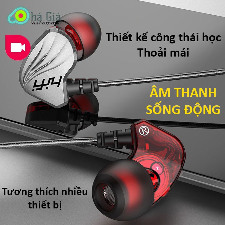 Tai Nghe Bluetooth Có Mic Kiểu Dánh Thể Thao, Đàm Thoại Cao Cấp Chống Ồn Bass Cực Hay | BigBuy360 - bigbuy360.vn