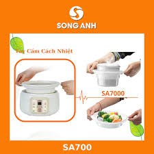 Nồi hầm chưng cách thủy Song Anh- SA700-1.5L