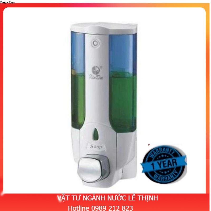 Hộp đựng nước rửa tay, dầu gội đầu xinda giá sỉ