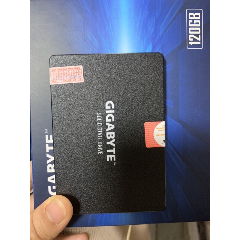 ssd Gigabyte 120Gb chuẩn Sata 3, 2.5icnh. Bảo hành 3 năm | BigBuy360 - bigbuy360.vn