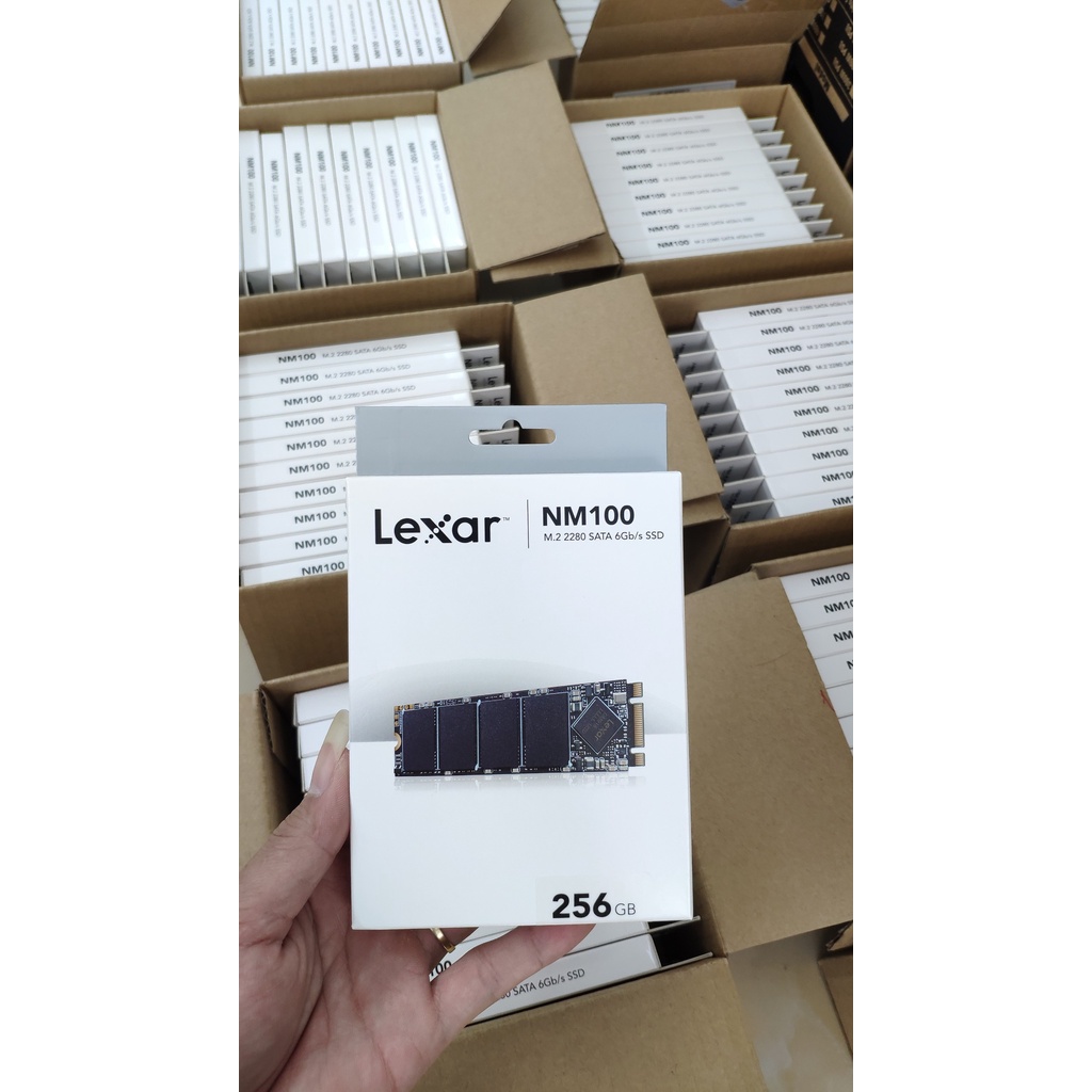 Ổ cứng SSD LEXAR 256GB NM100 M.2 2280 SATA III (6Gb/s) | BigBuy360 - bigbuy360.vn