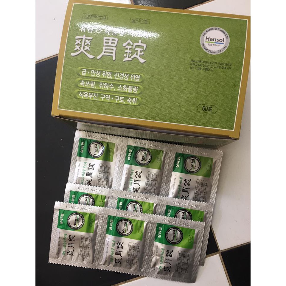 [HÀNG MỚI VỀ] Viên Uống Dạ Dày Hansol Hàn Quốc | BigBuy360 - bigbuy360.vn