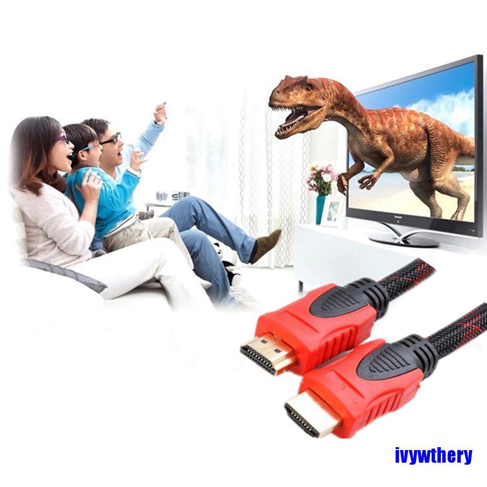 Dây Cáp Hdmi V2.0 3m Cho Bluray 3d 4k Dvd Ps3 Hdtv Xbox Lcd Hd Tv 1080p