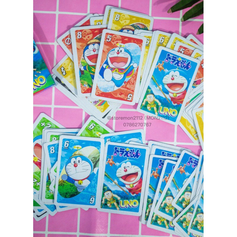 BỘ BÀI UNO DORAEMON DOREMON