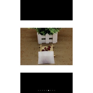 100 Túi lọc trà, cafe gấp miệng, hàn nhiệt 8x10cm
