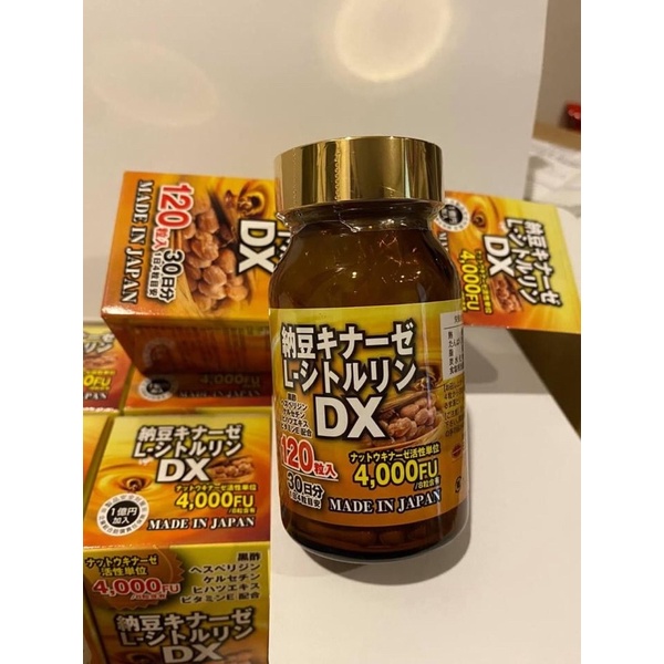 viên uống chống đột quỵ natto 4000fu DX 120viên