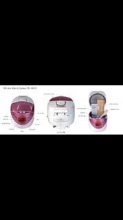 Nồi cơm điện tử Cooku CR-0631F