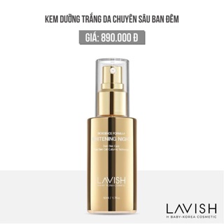 Face đêm dưỡng trắng da chuyên sâu ban đêm
