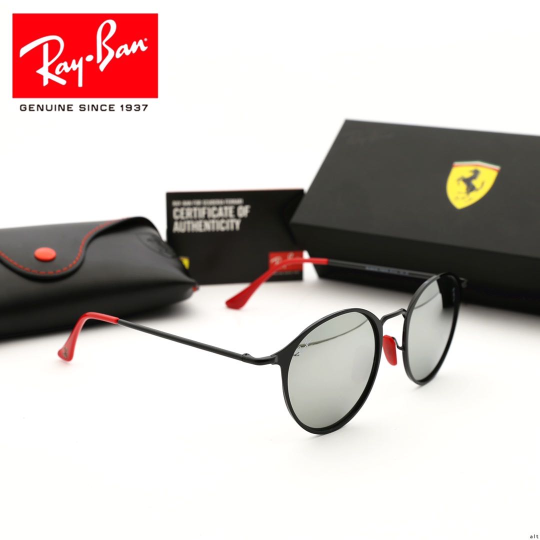 Wayfarer Ray-Ban_ chính hãng Kính râm 2021 Thời trang Hàn Quốc mới Kính râm nam nữ một mảnh Cặp đôi hợp thời trang Du lịch ngoài trời Kính râm lái xes