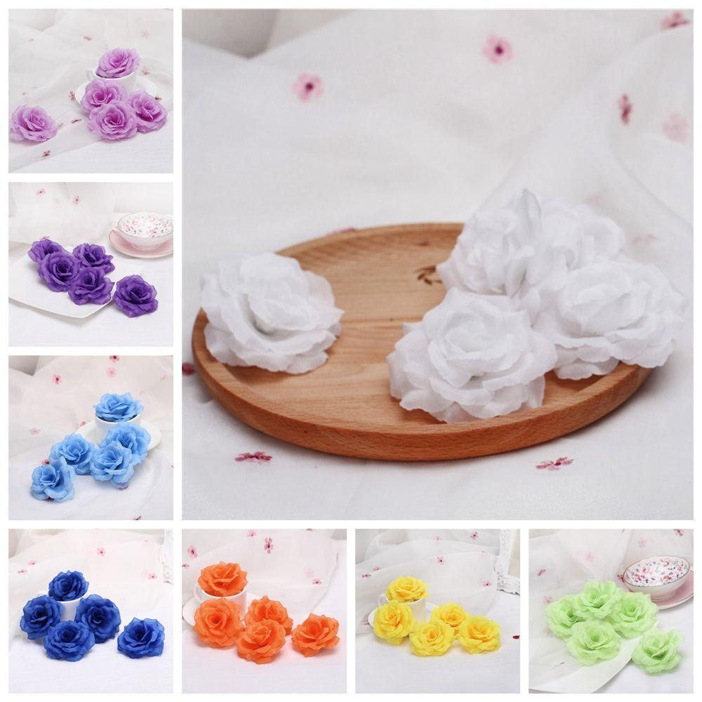Set 10 / 20 Hoa Hồng Giả Trang Trí Nhà Cửa