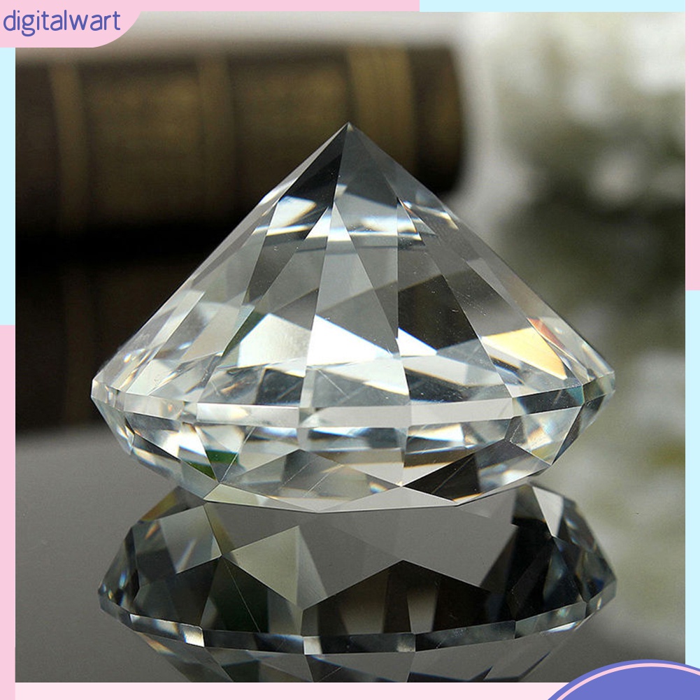Kính Cắt Kim Cương Nhân Tạo Khổng Lồ 40mm Trang Trí
