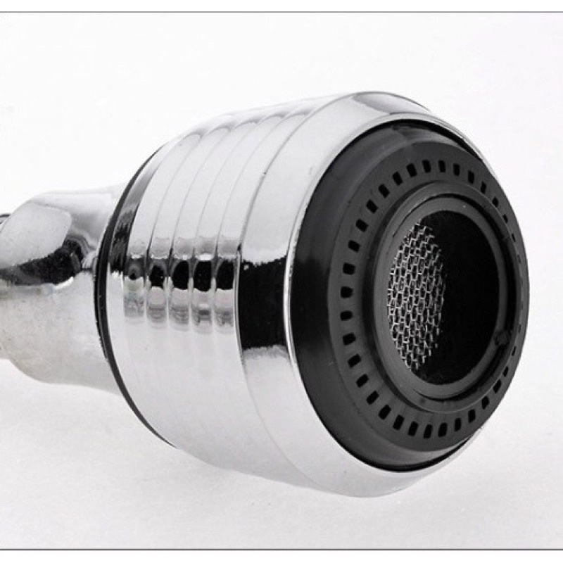 Đầu nối vòi nước chậu rửa chén bát tăng áp xoay 360 độ