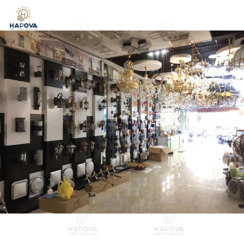 Đèn tường nến bằng đồng thiên sứ trang trí HAPOVA UDAN 8861  Kèm bóng Nến Râu