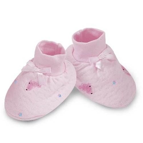 Bao chân cho bé sơ sinh 100% cotton KU.KU DUCKBILL Ku2345 ( 1 đôi)