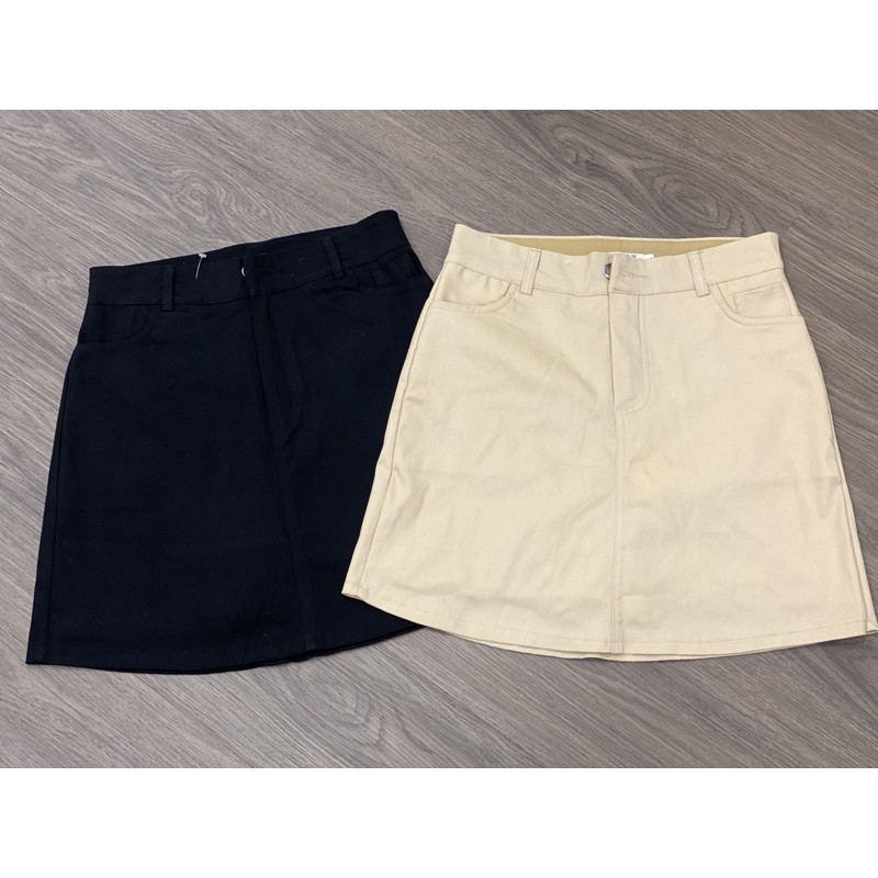Chân Váy Kaki Lưng Cao Mềm Mát/Chân váy có quần kaki dáng ngắn - MOONMY | BigBuy360 - bigbuy360.vn