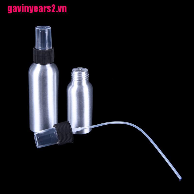 Bình Xịt Bằng Nhôm Tiện Lợi 30 / 50 / 100ml