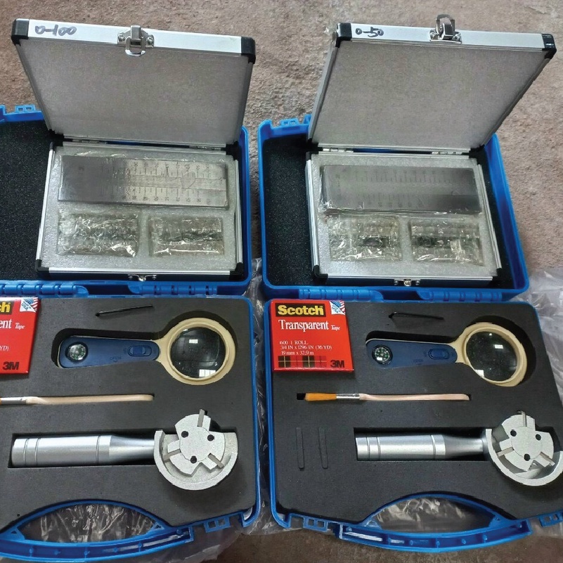 Thước đo độ mịn màng sơn Dải đo 0-50µm và Dải đo 0-100µm Chính Hãng