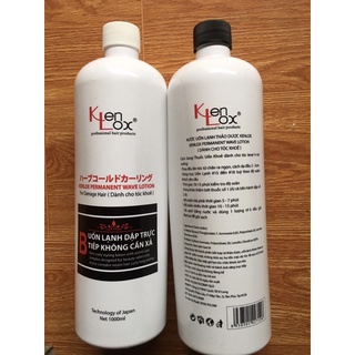 Uốn lạnh giá rẻ Kenlox cho tóc khoẻ 2*1000ml
