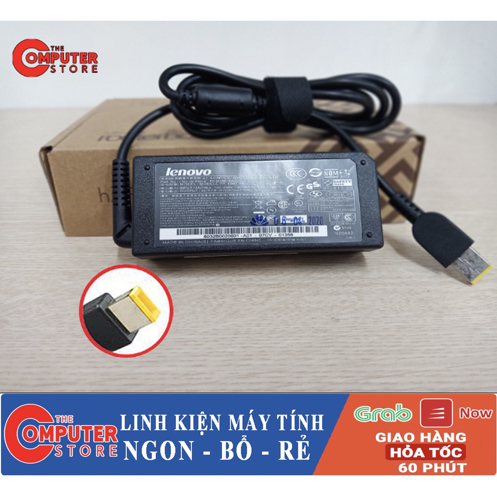 Sạc Laptop Lenovo 20V - 3.25A Chân USB dành cho G40-30 G40-70 Z40 Z50 E41-80 G40 G40-45 G40-80 FREESHIP